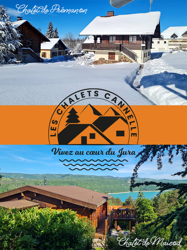 Location de chalets dans le Jura, à Prémanon et à Maisod